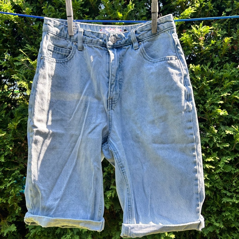 Twik Light Blue Jean Shorts